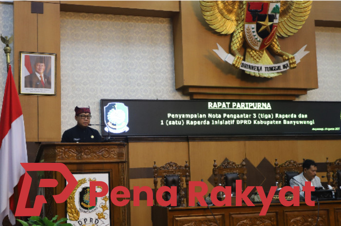 DPRD Banyuwangi Gelar Paripurna Penyampaian Nota Keuangan Raperda APBD 2026