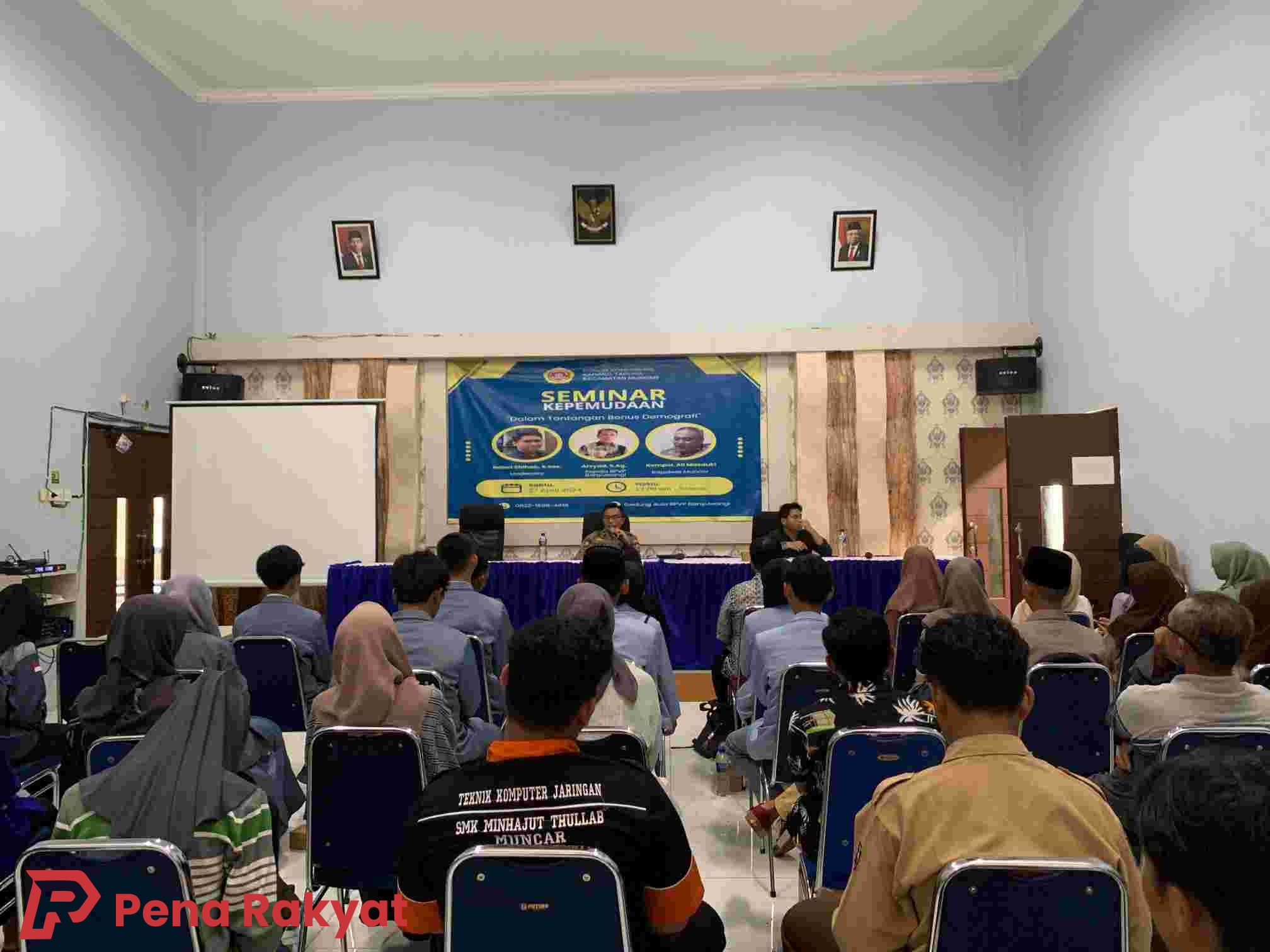 Karang Taruna Muncar Pantik Potensi Pemuda Lewat Diskusi Bonus Demografi 