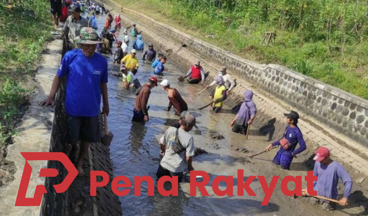 Musim Kemarau Dimanfaatkan DPU Pengairan untuk Pengerukan Sedimen