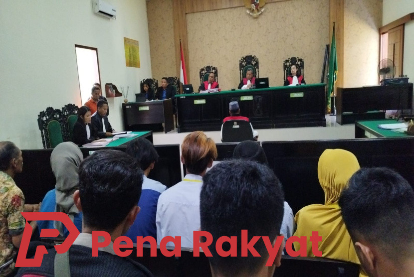 Sidang Tuntutan Tiga Terdakwa Pakel Dituntut Enam Tahun