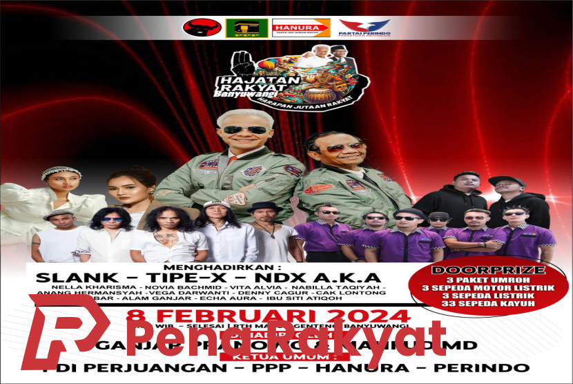 Kota Genteng Banyuwangi Bakal Dibanjiri Pendukung Ganjar-Mahfud