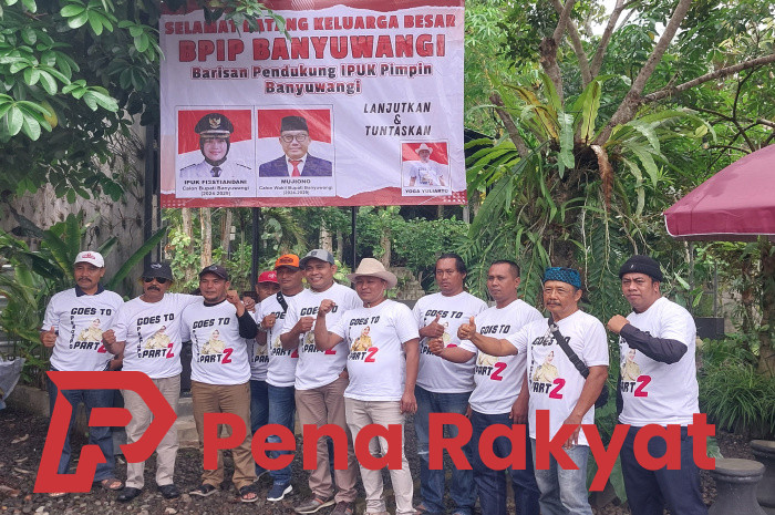 BPIP-Banyuwangi Deklarasikan Dukungan Penuh untuk Ipuk dan Mujiono dalam Pilkada 2024